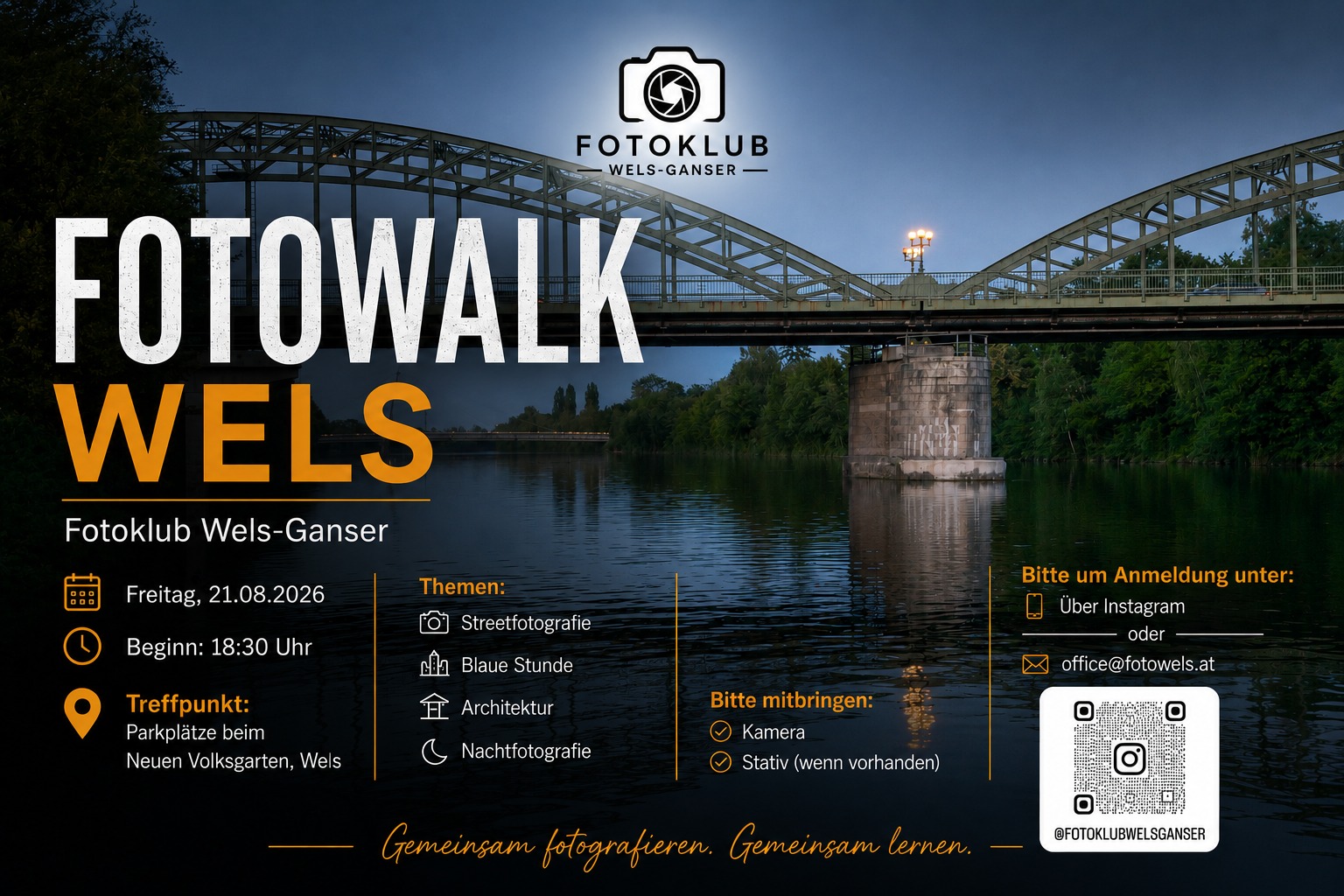 Erster Welser Fotowalk