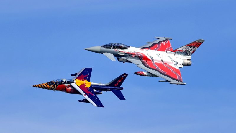 Alpha-Jet und Eurofighter